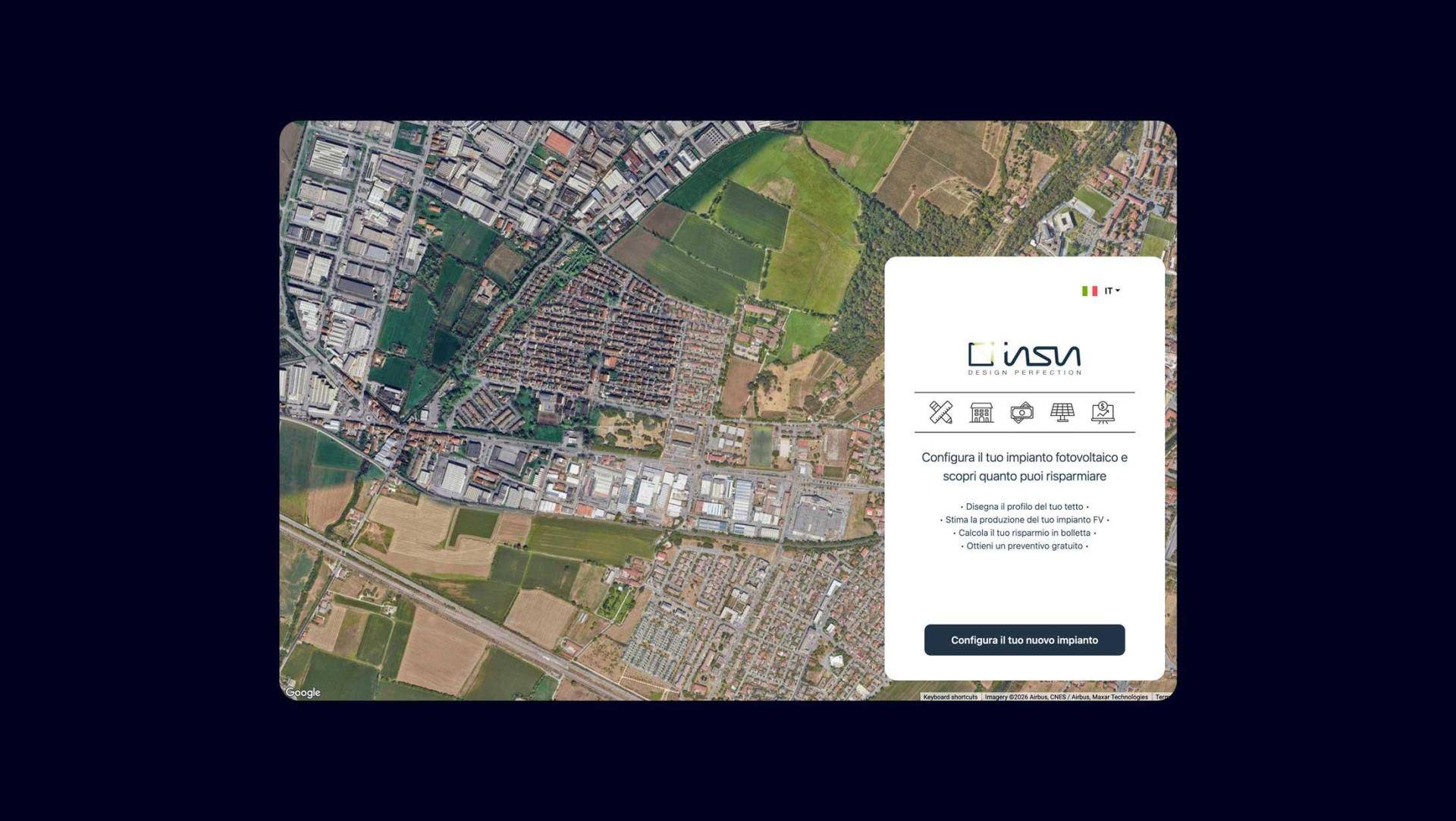 Configuratore fotovoltaico intelligente